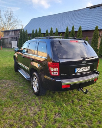 Jeep Grand Cherokee cena 41500 przebieg: 236950, rok produkcji 2007 z Ogrodzieniec małe 379